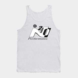 i20N Performance (Bigger) Micron Grey Tank Top